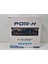 Teyp – For-X X-606BT 4X60W – 3 Amfi Çıkışlı - Bluetoothlu - 7 Renk - Geniş Soğutuculu Tesisat Teybi 1