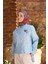 Pembe Ed Scarf Glaze Endles Desen Eşarp 1