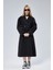 Kadın Oversize Astarlı Trençkot 5