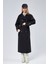 Kadın Oversize Kuşaklı Trençkot 1