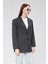 Kadın Kolu Katlama Detaylı Blazer Ceket 8