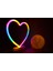 Neon Kalp ve 3 D LED Sarı Küre Gece Lambası 3