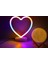 Neon Kalp ve 3 D LED Sarı Küre Gece Lambası 4