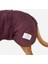 Köpek Bornozu The Country Collection Burgundy 4