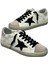 Golden Goose - Men’s Super‑star In White Leather White Black Nubuck Star - Erkek Sneaker Ayakkabı 2