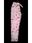 Pijama Alt Pembe Kumaş Üzerine Kurdaleli Sevimli Kedicik Desenli BK1000019 1