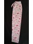 Pijama Alt Pembe Kumaş Üzerine Kurdaleli Sevimli Kedicik Desenli BK1000019 8