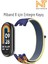 Xiaomi Mi Band 8 / 9 / 10 Uyumlu Hasır Kumaş Tasarım Renkli Spor Kordon / Kayış 4