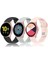 Samsung Galaxy Watch Active / Samsung Galaxy Active 2 40MM 44MM Uyumlu 20MM 3'lü Kordon Seti 1