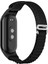 Xiaomi Mi Band 8 / 9 / 10 Uyumlu Alpine Tasarım Ayarlanabilir Metal Toka Kumaş Kordon 1