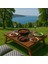 Livingstore Kamp Balkon ve Yemek Masası Özel Tasarım Masa –2 Kademe AYAKLI–KATLANABILIR–55X110 cm 1