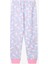 Kız Çocuk Playful Lila Unicorn Pijama Takımı 3