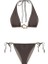 Aksesuarlı Vizon Üçgen Bikini Takım 1