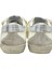 Women's Golden Goose Super-Star With Gold Glitter Star And Ice-Gray Suede Inserts - Kadın Ayakkabı 4