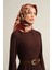 Çiçek Desenli Saf Ipek Sura Eşarp 9304 1