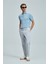 Plus Smart Erkek Chino Pantolon Slim Fit Taş 4