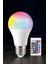 Renk Değiştirebilen Rgb Işıklı LED Ampul A+Enerji 15 Watt LED Işık 2