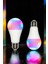 Renk Değiştirebilen Rgb Işıklı LED Ampul A+Enerji 15 Watt LED Işık 4