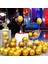 25 Adet Gold Krom Balon Gold Parlak Metalik Balon Krom Gold Balon Helyum Gazına Uçan Balona Uygundur 3