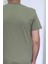Fistan Store Erkek Düz Spor Kesim Normal Kalıp Bisiklet Yaka T-Shirt 4