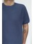 Fistan Store Erkek Düz Spor Kesim Normal Kalıp Bisiklet Yaka T-Shirt 2