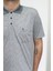 Fistan Store Erkek Desenli Klasik Kesim Rahat Kalıp Tek Cepli Polo Yaka T-Shirt 2