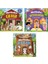 merhaba Çiftlik - Merhaba Duygularım - Merhaba Orman Cırt Cırtlı Hikaye Kitapları 3 Kitap Set 1