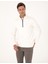 Erkek Ekru Regular Fit Basic Sweatshirt 50314044-VR019 3