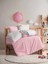 Cotton Box Pucnh Nakışlı Bebek Nevresim Takımı Lucky Pembe 1