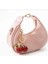 Betty Model Toz Pembe Charm Hediyeli Kadın El ve Omuz Çantası Hediye Paketi Şeklinde Gönderilir 3