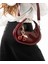 Betty Model Bordo Charm Hediyeli Kadın El ve Omuz Çantası Hediye Paketi Şeklinde Göönderilir 2