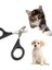 Iki Adet Siyah Kedi ve Köpek Tırnak Makası Seti, Güvenli ve Rahat Kullanım 1