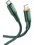 CA-9961 20W Type-C To Lightning Pd Data-Şarj Kablosu 1.2m Yeşil 2