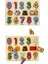 130444 Ahşap Raptiyeli Puzzle Saat 1