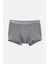 Gri-Siyah 3'lü Desenli Micro Modal Boxer 2