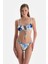 Beyaz-Mavi Bralet Bikini Üstü 1