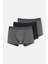 Antrasit-Siyah Compact Düz 3'lü Boxer 1