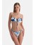 Beyaz-Mavi Brazilian Bikini Altı 1