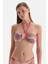 Pembe Straplez Bikini Üst 1