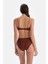 Kahverengi Straplez Bikini Üst 2