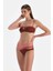 Kahverengi Straplez Bikini Üst 3