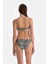 Kiremit-Mavi Straplez Kaplı Bikini Üst 2