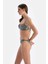 Kiremit-Mavi Straplez Kaplı Bikini Üst 3
