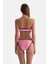 Siyah-Pembe Straplez Bikini Üst 2