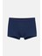 Lacivert 3'lü Desenli Pamuk Boxer 5