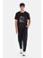 Siyah Dagi Active Baskılı Spor T-Shirt 4