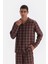 Multicolor Ekose Dokuma Gömlek Pijama Üstü 1