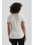 Beyaz Pamuklu Hamile T-Shirt 2