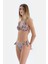 Multicolor Üçgen Geniş Bikini Üst 3