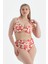 Multicolor Yüksek Bel Bikini Alt 3